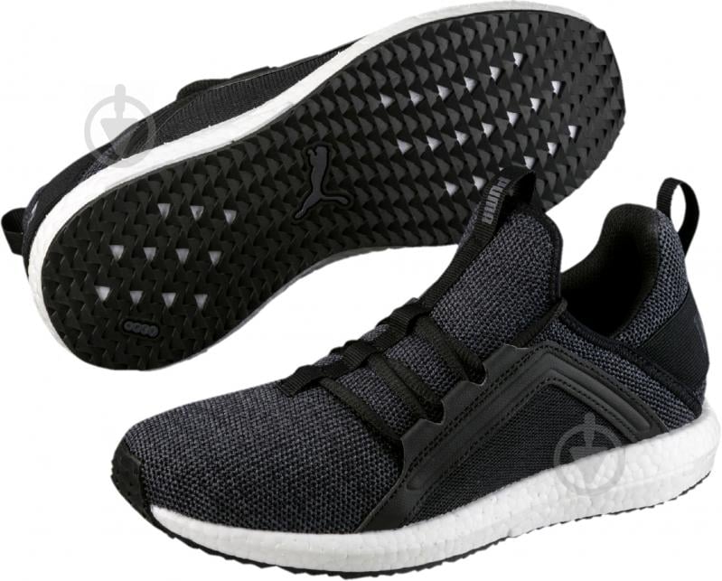 Кросівки жіночі демісезонні Puma Mega NRGY Knit 19037301 р.40 чорні - фото 1