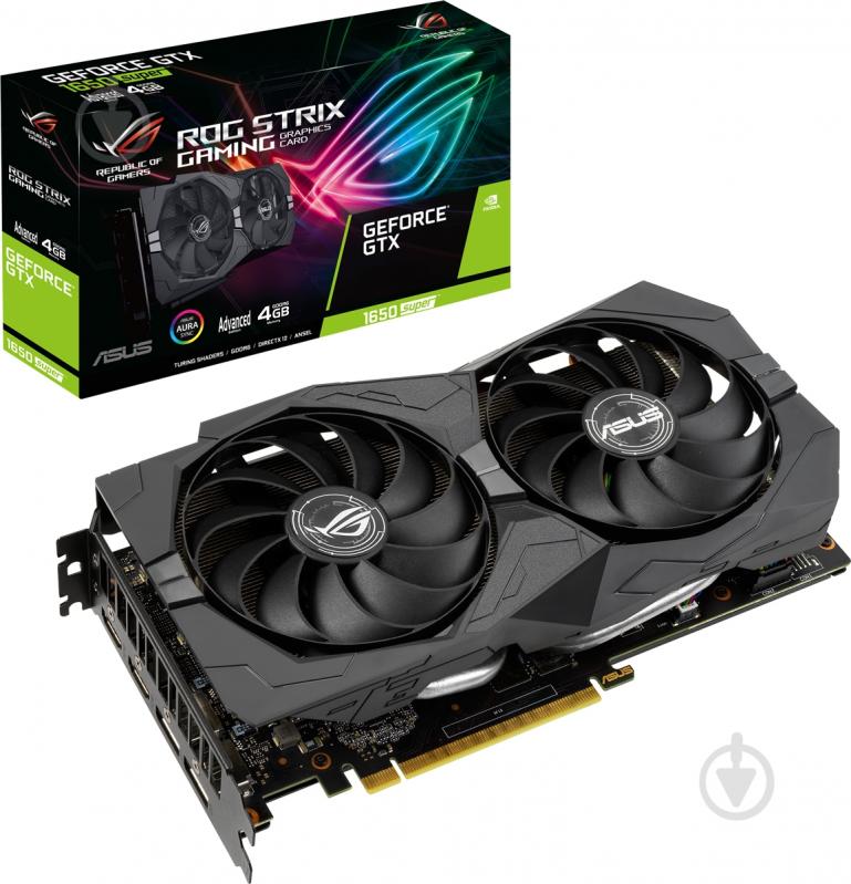 Видеокарта Asus GeForce GTX 1650 Super Super ROG Strix Gaming Advanced 4GB GDDR6 128bit (ROG-STRIX-GTX1650S-A4G-GAMING) - фото 9
