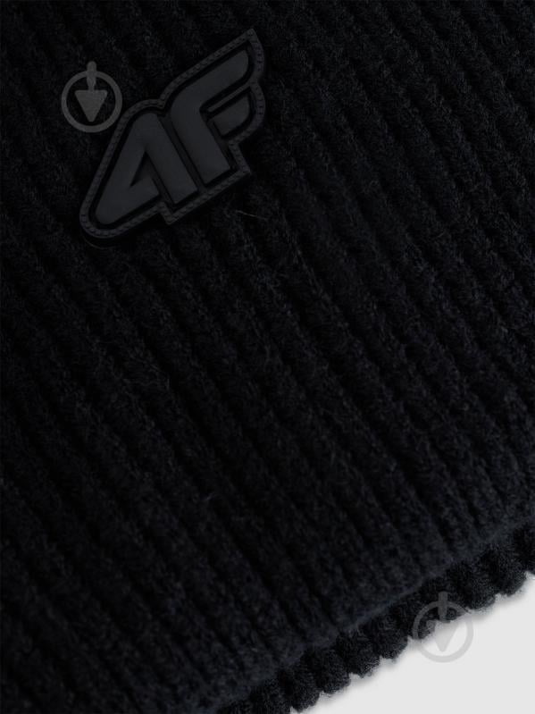 Шапка 4F 4FWAW25ACAPU562-20S р.os черный - фото 2 Шапка 4F 4FWAW25ACAPU562-20S р.os черный - фото 2