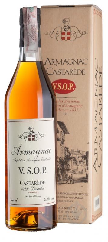 Арманьяк Armagnac Castarede VSOP (40%) 0,7 л - фото 1