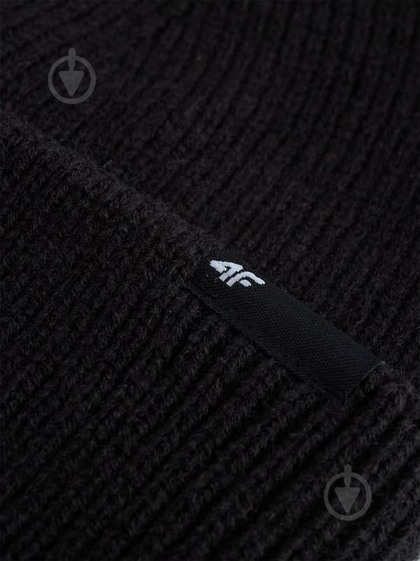 Шапка 4F 4FJWAW25ACAPU652-20S р.os черный - фото 2