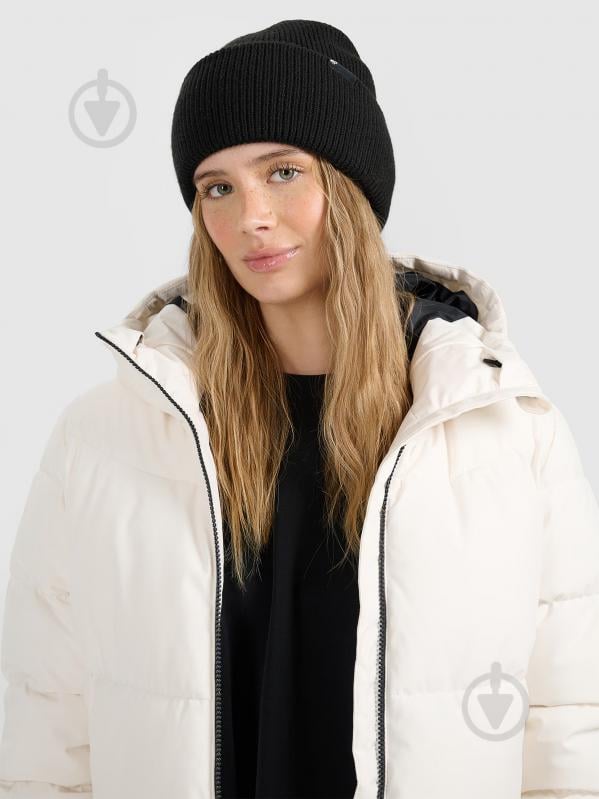 Шапка 4F 4FJWAW25ACAPU652-20S р.os черный - фото 3