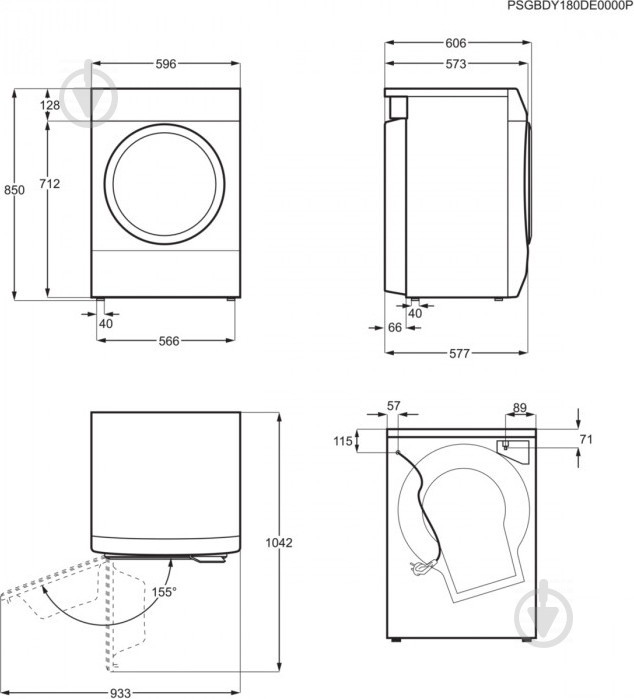 Сушильная машина Zanussi ZDP7202PZ1 - фото 3