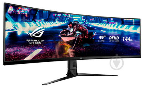 Монитор Asus ROG Strix XG49VQ 49" (90LM04H0-B01170) - фото 2