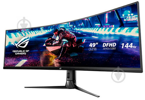 Монитор Asus ROG Strix XG49VQ 49" (90LM04H0-B01170) - фото 3