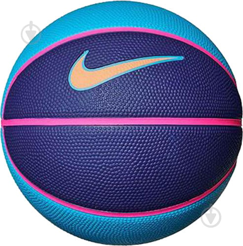 Баскетбольний м'яч Nike SKILLS LASER N.000.1285.422.03 р. 3 синій - фото 1