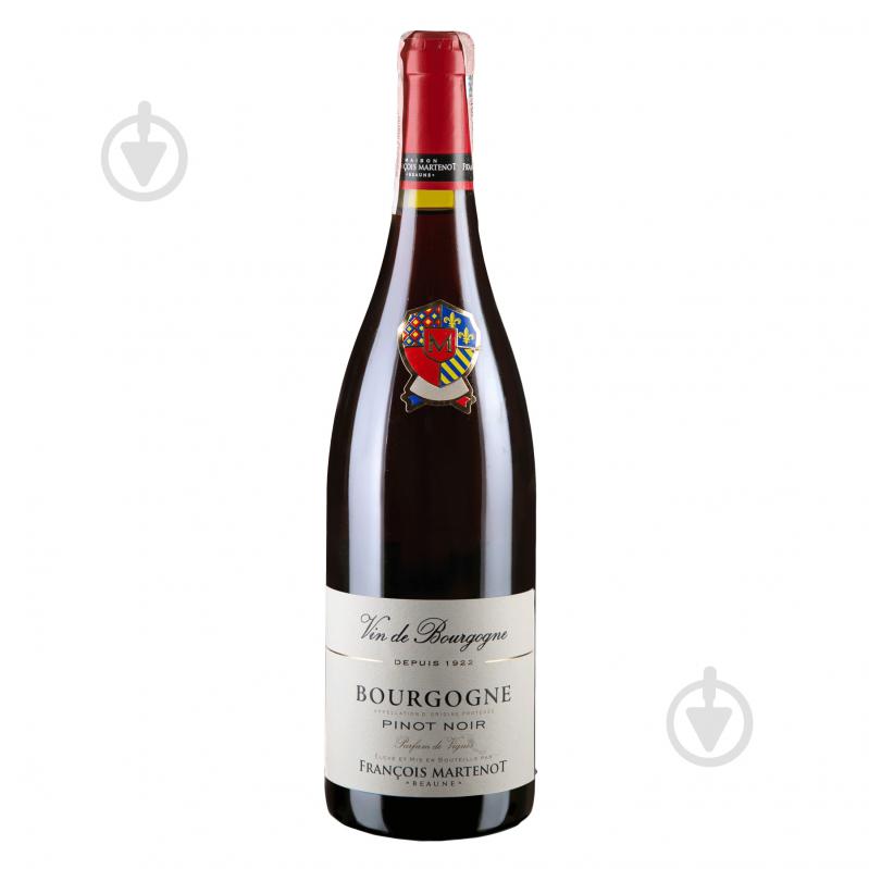 Вино Francois Martenot Bourgogne Pinot Noir Parfum de Vigne червоне сухе 0,75 л - фото 1