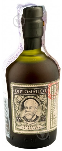 Ром Diplomatico Reserva Exclusiva 0,05 л - фото 1