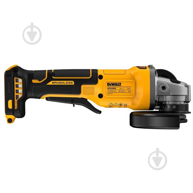 Шлифмашина DeWalt DCG408NT DCG408NT - фото 3 Шлифмашина DeWalt DCG408NT DCG408NT - фото 3