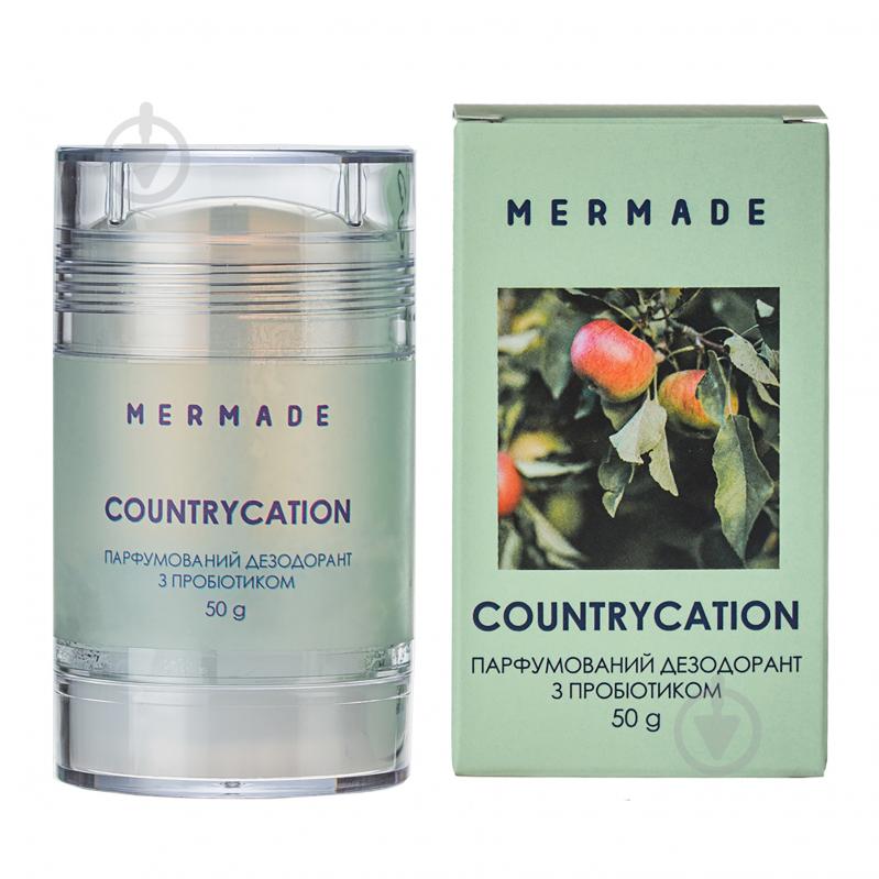 Дезодорант парфюмированный унисекс Mermade с пробиотиком Countrycation 50 мл - фото 1
