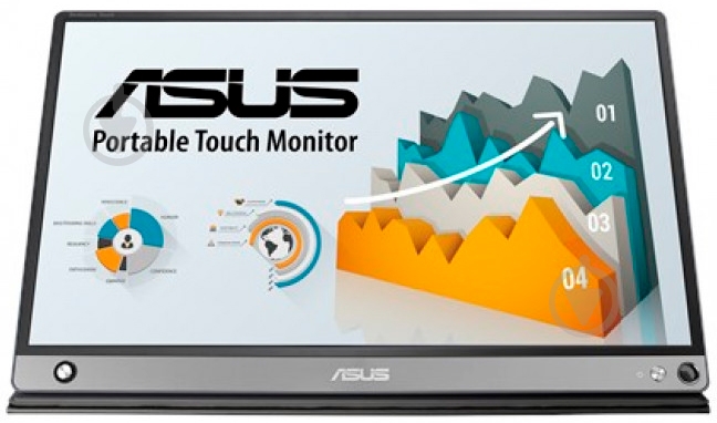 Монитор Asus MB16AMT 15,6" (90LM04S0-B01170) - фото 1 Монитор Asus MB16AMT 15,6" (90LM04S0-B01170) - фото 1