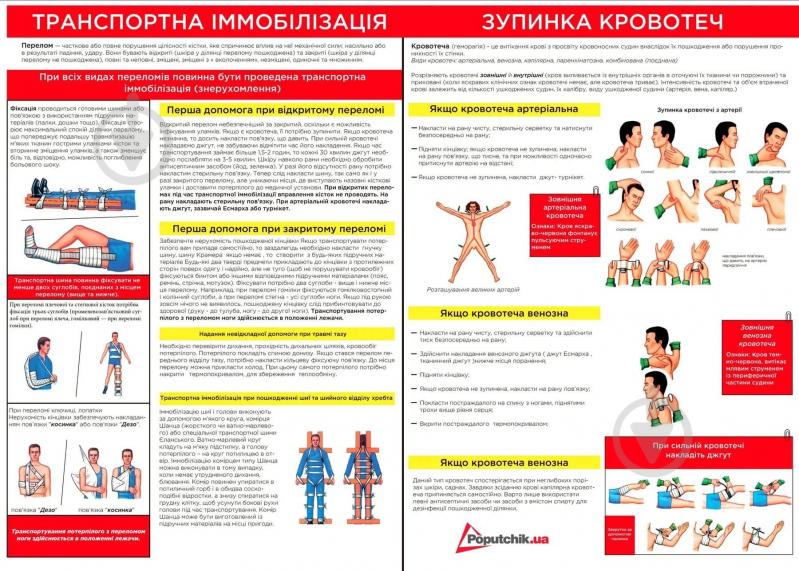 Аптечка медична Poputchik для навчального класу (02-070-М) - фото 6