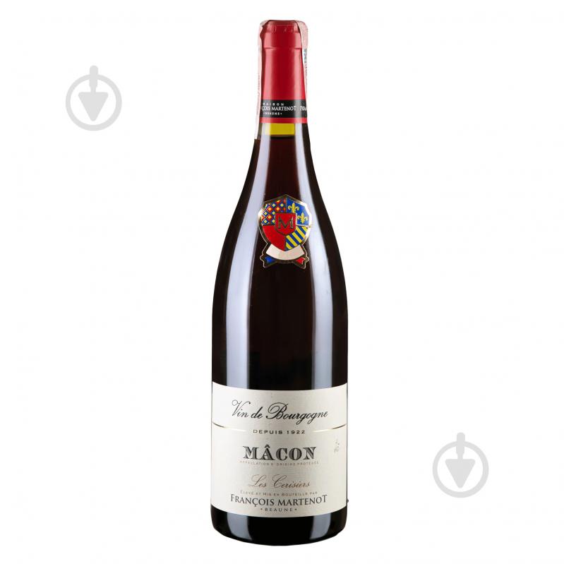 Вино Francois Martenot Macon Rouge Les Cerisiers червоне сухе 0,75 л - фото 1