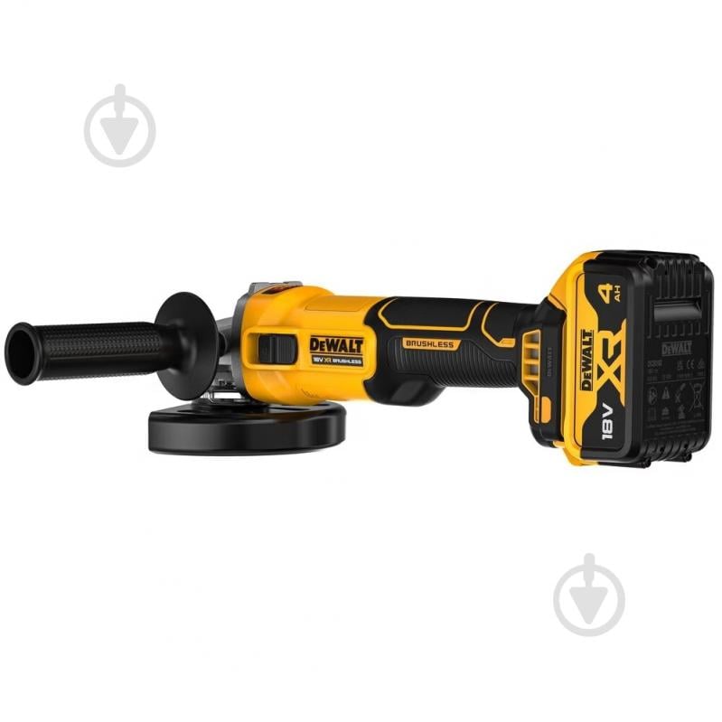 Шлифмашина DeWalt DCG407M1T DCG407M1T - фото 4 Шлифмашина DeWalt DCG407M1T DCG407M1T - фото 4