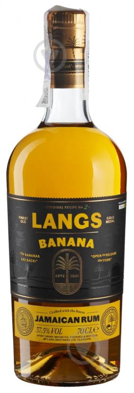 Напій ромовий Langs Langs Banana Rum 0,7 л - фото 1