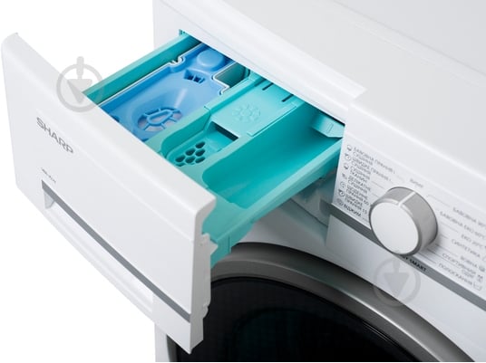Пральна машина із сушкою Sharp ES-GDB7144W0UA - фото 4 Пральна машина із сушкою Sharp ES-GDB7144W0UA - фото 4