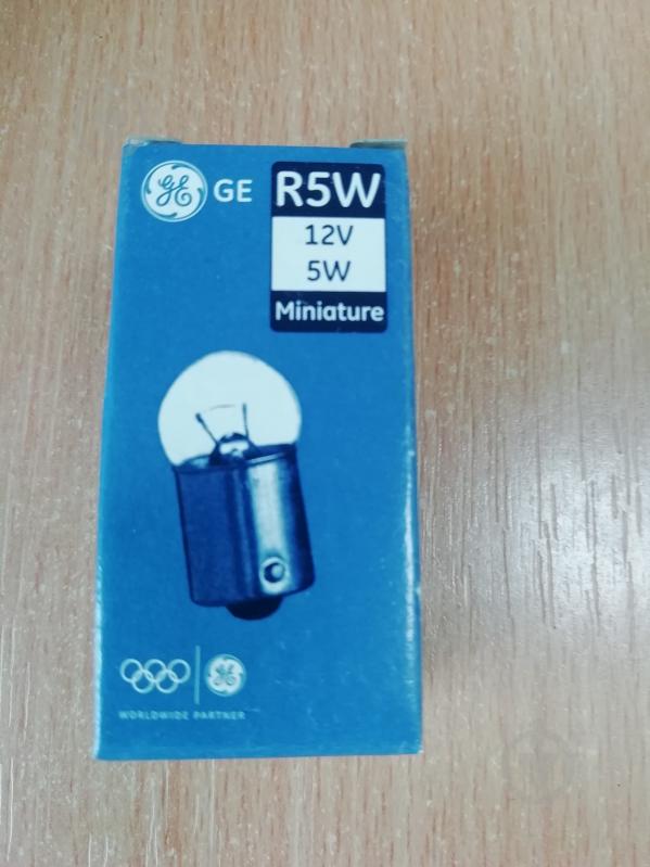 Автолампа накаливания GENERAL ELECTRIC R5W 5 Вт 1 шт.(GE 37897) - фото 2