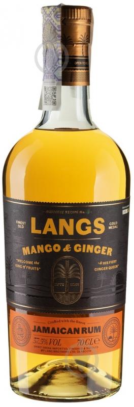 Напій ромовий Langs Langs Mango&Ginger Rum 0,7 л - фото 1