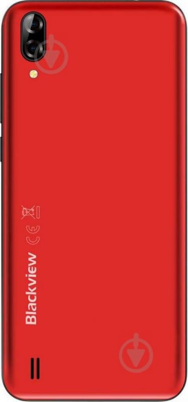 Смартфон Blackview A60 Dual Sim 1/16GB red (6931548306078) - фото 3