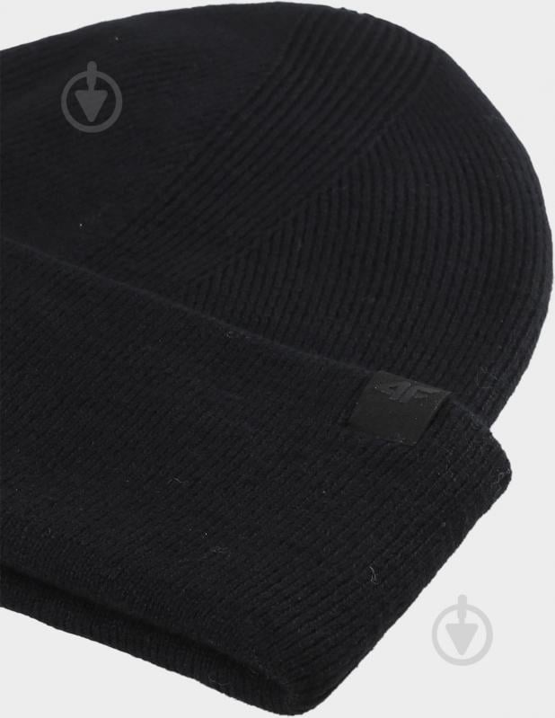Шапка 4F 4FWAW25ACAPU556-20S р.os черный - фото 2 Шапка 4F 4FWAW25ACAPU556-20S р.os черный - фото 2