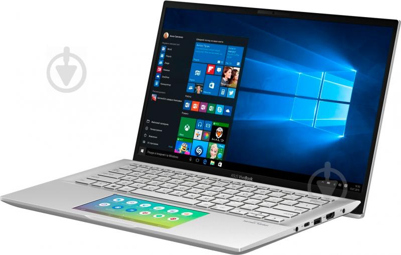 Ноутбук Asus VivoBook S14 S432FA-AM076T 14" (90NB0M62-M01790) transparent silver - фото 5