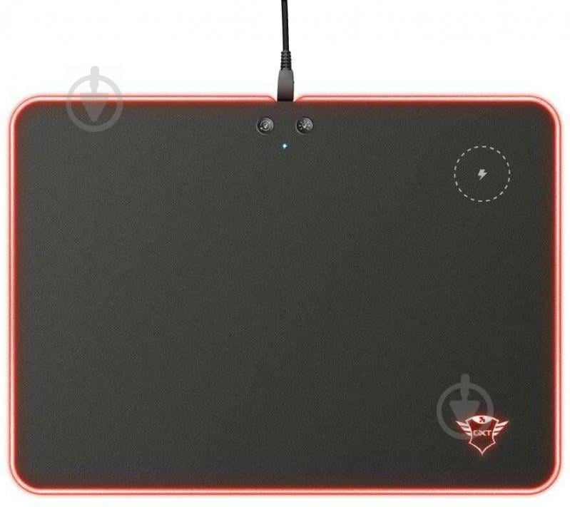 Килимок для миші Trust GXT 750 Qlide RGB Gaming Mouse Pad with wireless charging (23184) - фото 3