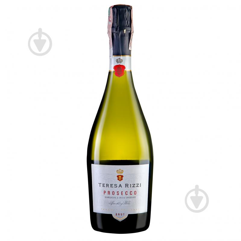 Вино ігристе Teresa Rizzi Prosecco DOC Spumante біле брют 0,75 л - фото 1