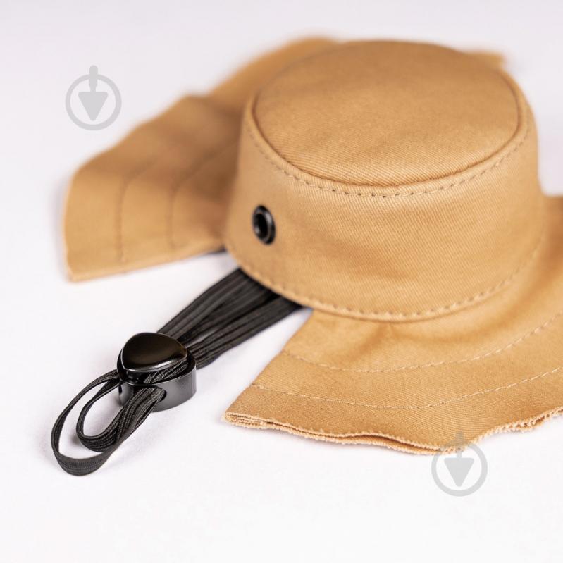 Панамка Pet Fashion Ava для собак L бежевая - фото 4