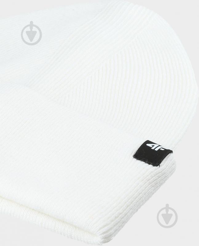 Шапка 4F 4FWAW25ACAPU556-12S р.os бежевый - фото 2