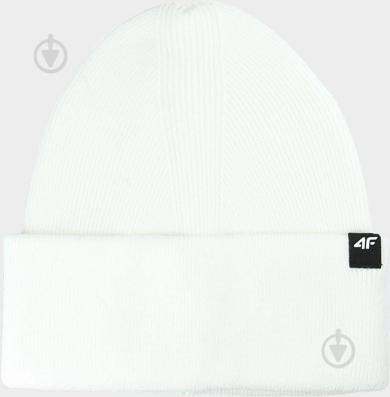 Шапка 4F 4FWAW25ACAPU556-12S р.os бежевый - фото 1