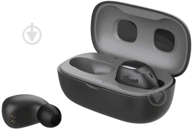 Навушники Trust Nika Compact True Wireless Mic black (23555) - фото 7