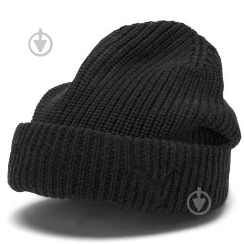 Шапка Puma SF LS Beanie 02237801 р.one size черный - фото 1