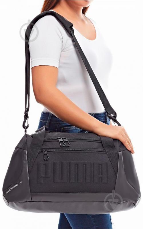 Спортивна сумка Puma Gym Duffle Bag S 07573901 чорний - фото 8