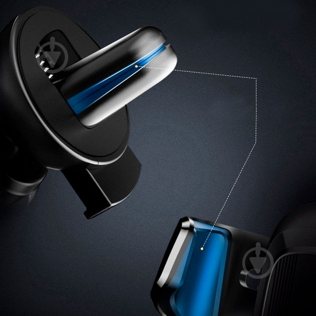 Автотримач Gravity BASEUS SUYL-0S срібний - фото 12