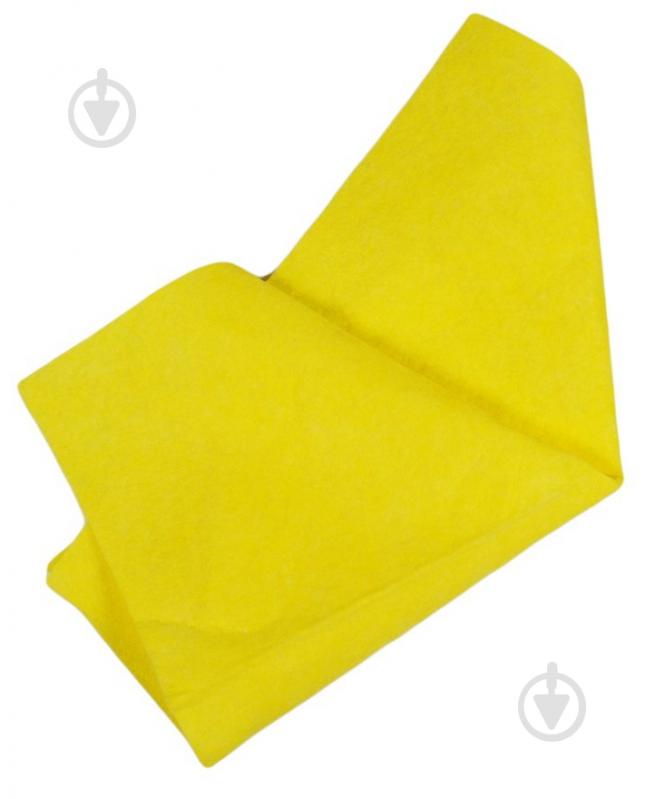 Серветка автомобільна синтетична 32х38 см yellow cloth Bottari 1 шт. - фото 1