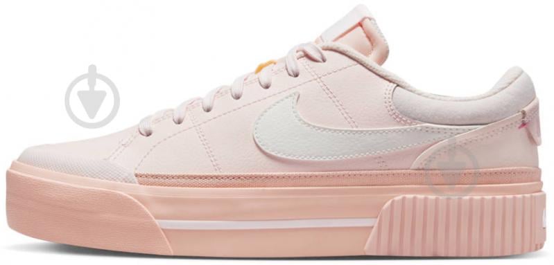 Кроссовки женские демисезонные Nike COURT LEGACY LIFT DM7590-600 р.40 розовые - фото 1