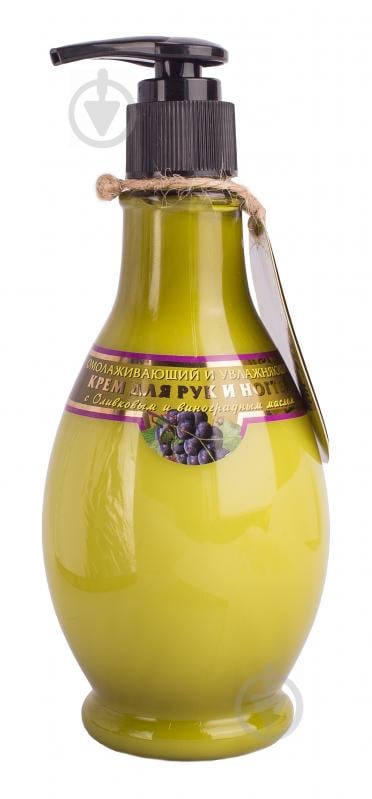Крем для рук та нігтів VivaOliva Омолоджуючий з оливковою та виноградною олією 275 мл - фото 1