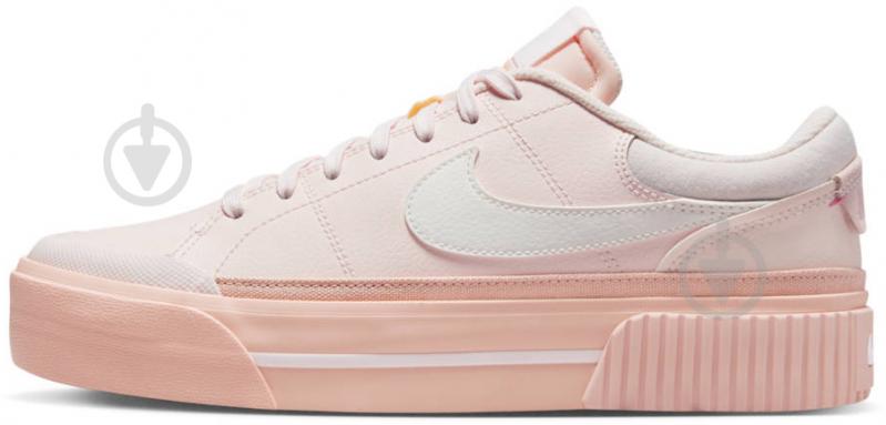 Кроссовки женские демисезонные Nike COURT LEGACY LIFT DM7590-600 р.39 розовые - фото 1