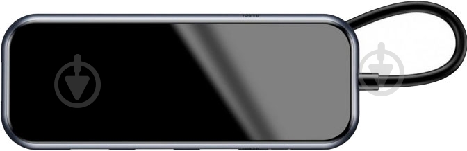 Адаптер BASEUS multi-functional Type-C to 4xUSB 2.0, Deep gray (CAHUB-JZ0G) - фото 3