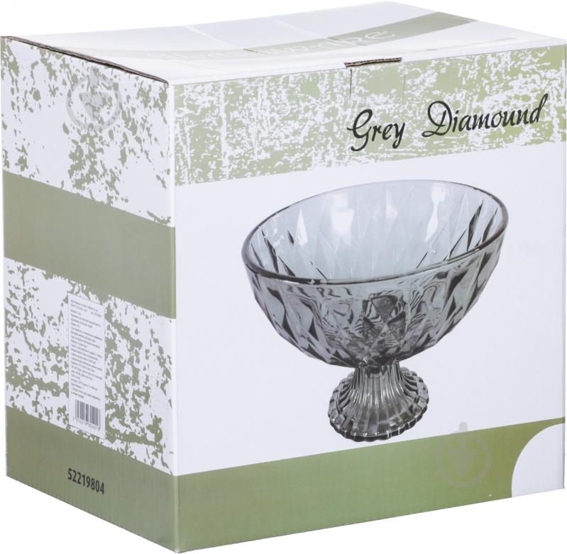 Фруктовниця Fecund Diamond Gray 22 см - фото 2 Фруктовниця Fecund Diamond Gray 22 см - фото 2