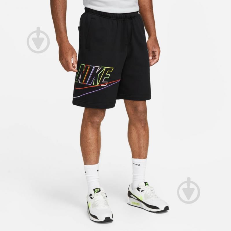 Шорты Nike CLUB+ SHORT BB MCF DX0801-010 р. 2XL черный - фото 1