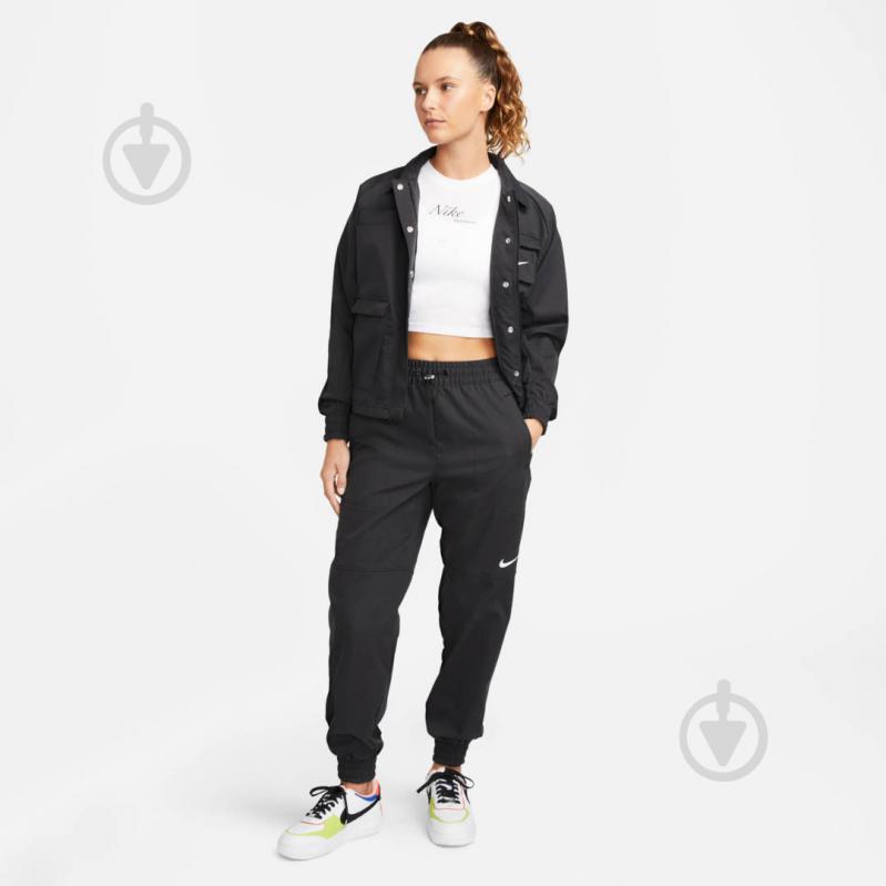 Штани Nike W NSW SWSH PANT WVN FD1131-010 р. M чорний - фото 6