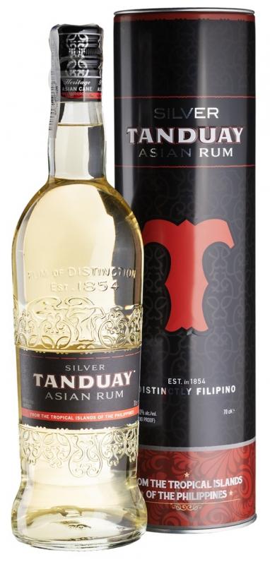 Ром Tanduay Asian Rum Silver Tube 0,7 л - фото 1