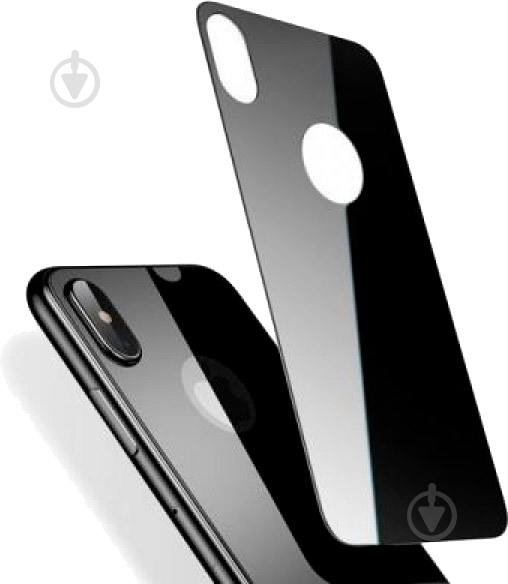 Защитное стекло BASEUS Full rear protector Black для iPhone XS (SGAPIPH58-BM01) - фото 2 Защитное стекло BASEUS Full rear protector Black для iPhone XS (SGAPIPH58-BM01) - фото 2