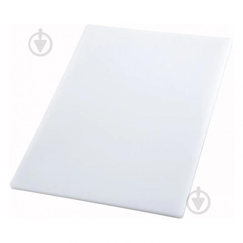 Доска разделочная Winco 30х45х1,25 см белая 01178 - фото 1