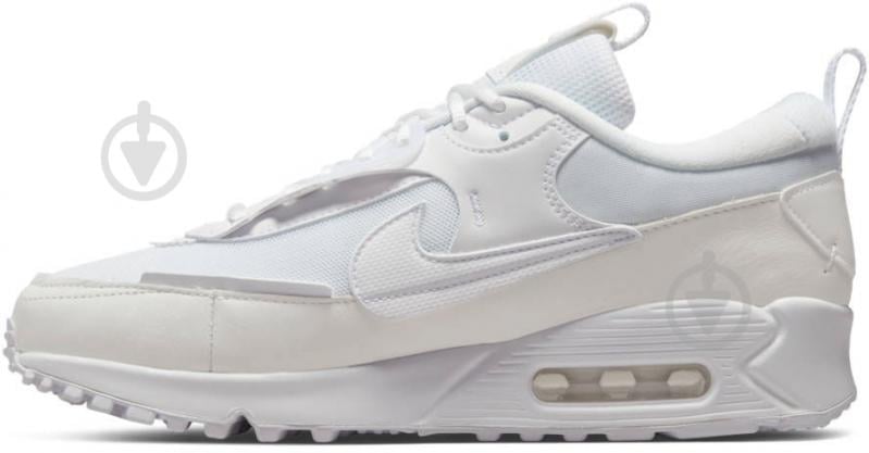 Кросівки жіночі демісезонні Nike AIR MAX 90 FUTURA DM9922-101 р.40,5 білі - фото 4