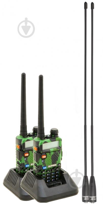 Комплект рацій Baofeng UV-5R Forest Camo - фото 1 Комплект рацій Baofeng UV-5R Forest Camo - фото 1