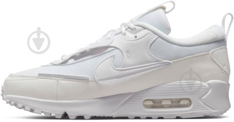 Кроссовки женские демисезонные Nike AIR MAX 90 FUTURA DM9922-101 р.38,5 белые - фото 4