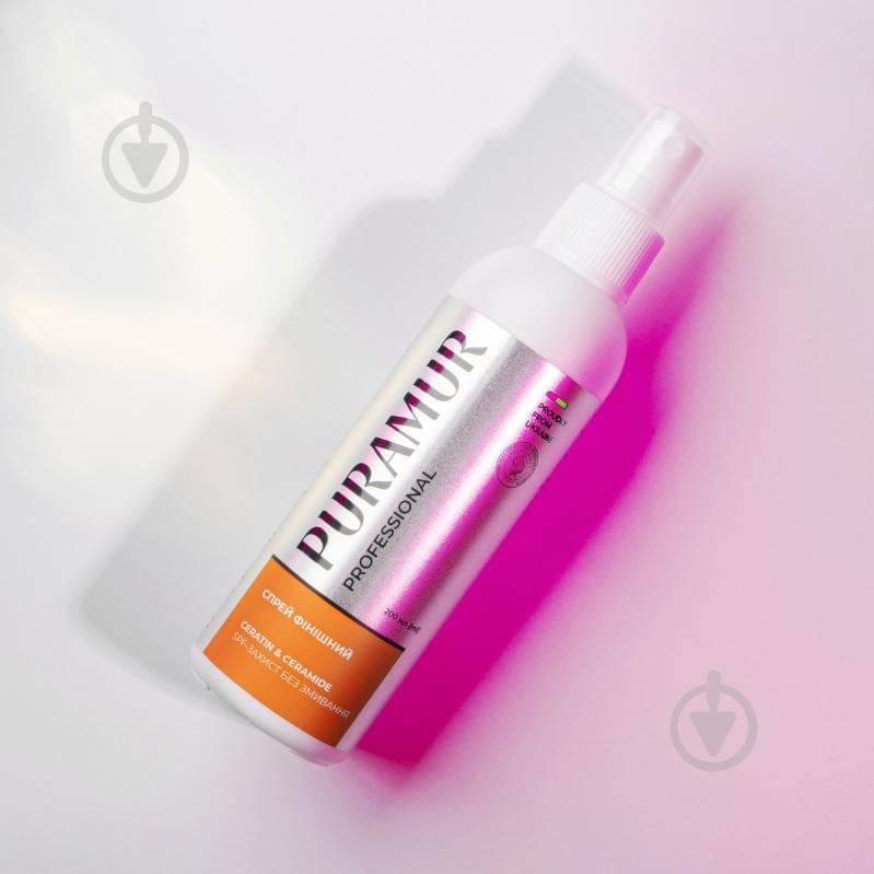 Спрей финишный PURAMUR Ceratin and Ceramide SPF-защита без смывания 200 мл для собак - фото 4 Спрей финишный PURAMUR Ceratin and Ceramide SPF-защита без смывания 200 мл для собак - фото 4