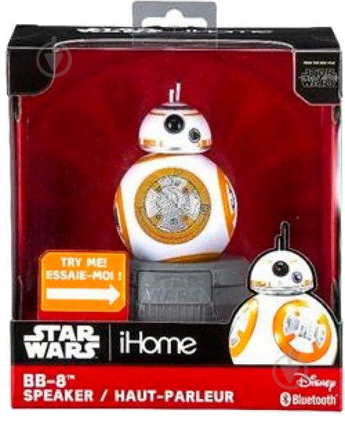 Акустическая система eKids Disney Star Wars BB-8 1.0 grey (LI-B67B8.FMV7) - фото 2